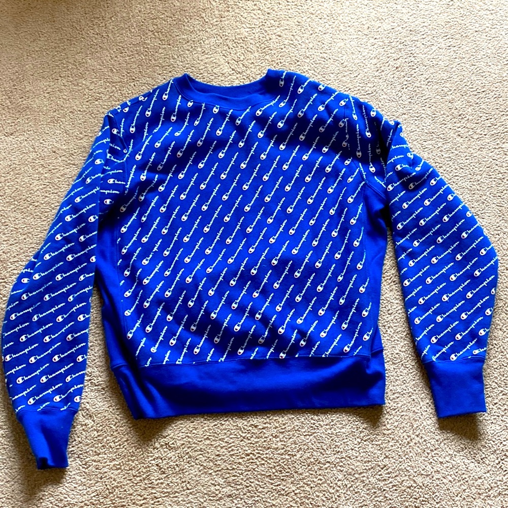 Mens Large Champion Crewneck